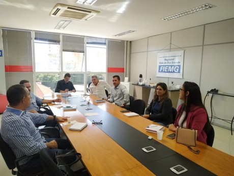 Organizadores da 10ª ExpoCigra Fiemg se reúnem com CDL